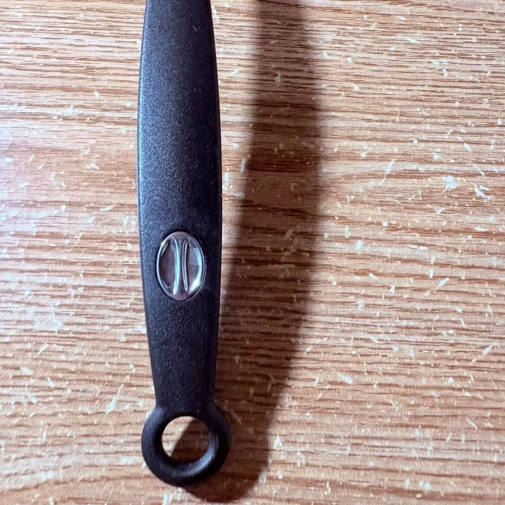 Black Large Plastic Serving Spoon Kitchen Utensils